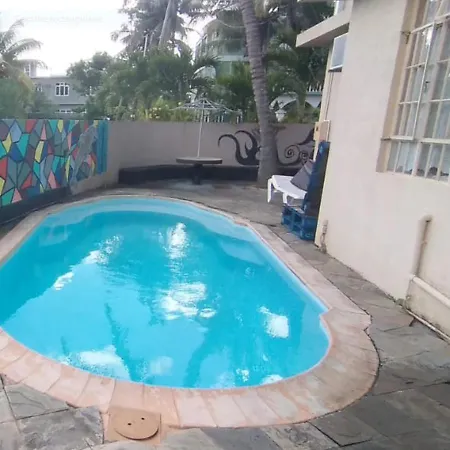 Family Haven: Trou Aux Biches Pool Apartment